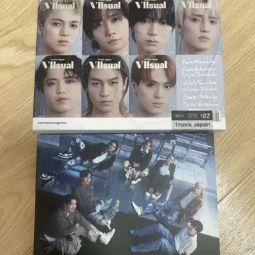TravisJapan 앨범 VIIsual FC 한정판 DVD