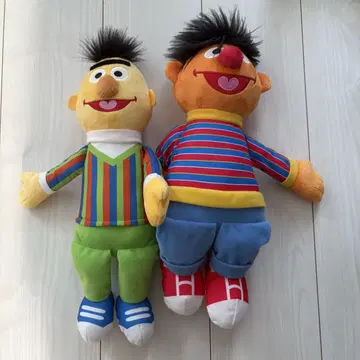 버트와 어니 봉제 인형 약 30cm [새상품급]