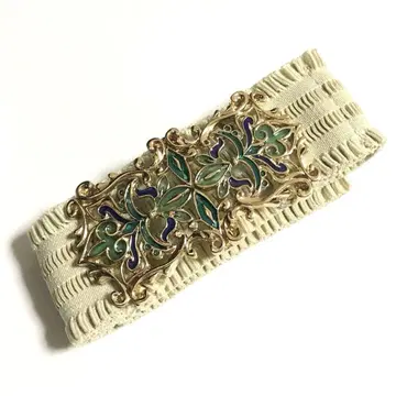 axes femme 디즈니 알라딘 벨트 아이보리 민트