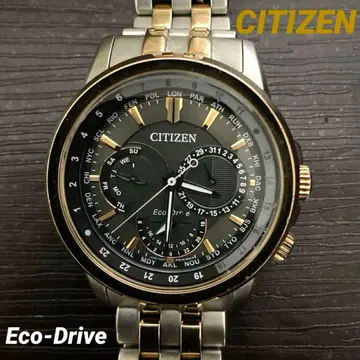 [ 작동품 ] CITIZEN/시티즌 No.8729 솔라 골드