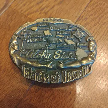 Hawaii Islands 벨트 버클