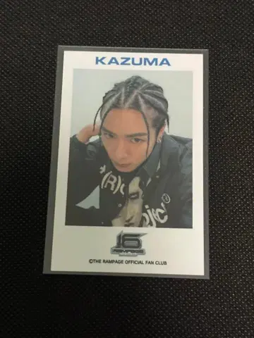 RAMPAGE 카와무라 카즈마 폴라로이드풍 포토 카드