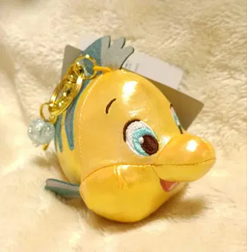 완판템 플라운더 봉제 인형 키링 키체인 Aurora 아리엘