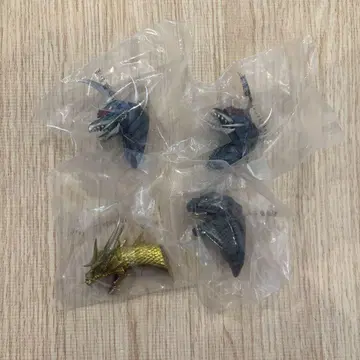 제일복권 고질라 대괴수열전G G상 몬스터 헤드 마그넷 3종류 세트