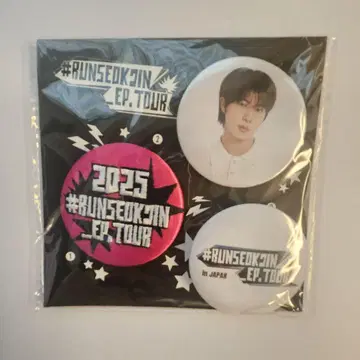 #RUNSEOKJIN_EP_TOUR Assorted Pin Badge
