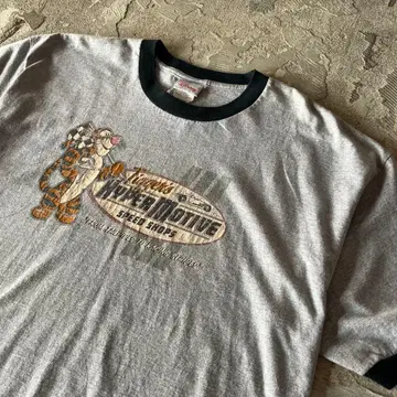 빈티지 90년대 DisneyStore 곰돌이 푸 티거 티셔츠