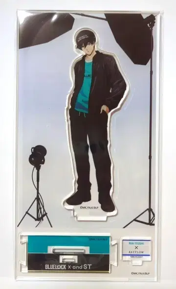 블루 록 이토시 린 아크릴 스탠드 and ST