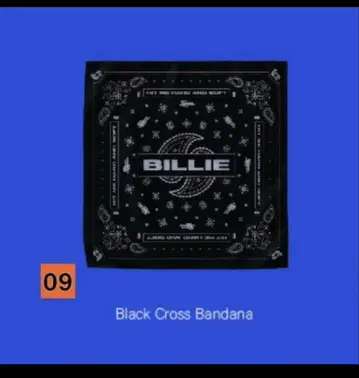 빌리 아이리쉬 반다나 Billie Eilish 굿즈