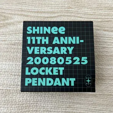 SHINee ANNIVERSARY LOCKET PENDANT 샤이니