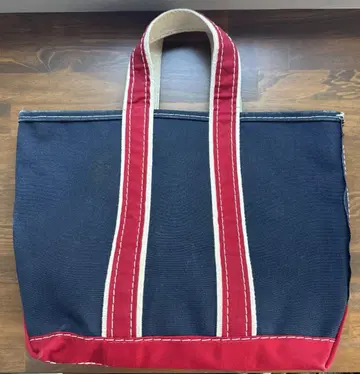 80s 디럭스 토트 미디엄 LLBEAN 지그재그 2색 택