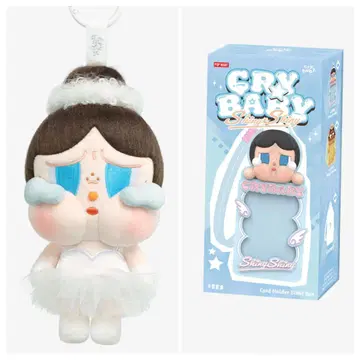 팝마트 shiny crybaby 카드 홀더 봉제 인형 펜던트