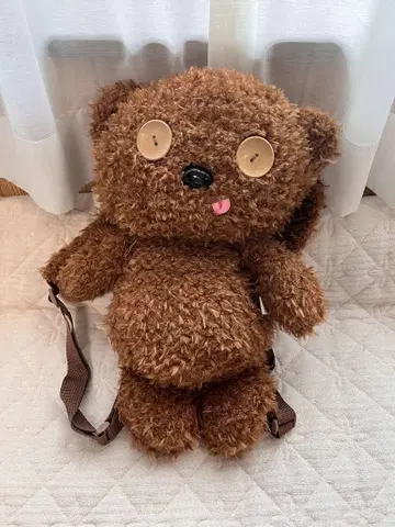 팀 봉제 인형 백팩