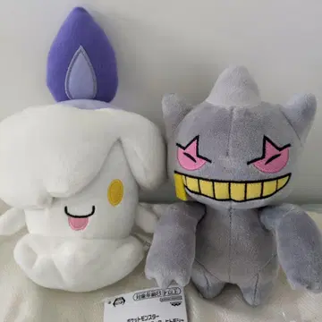 포켓몬스터 봉제 인형 쥬페타 불켜미 2개 세트