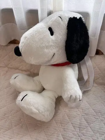 스누피 봉제 인형 백팩
