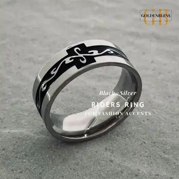 [ MR030-8 ] 남성용 반지 반지 실버 J28