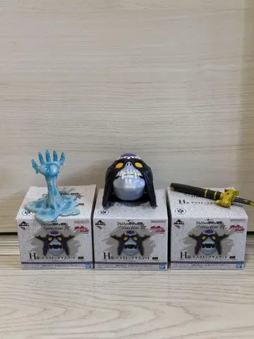 H상 데스크톱 마스코트 제일복권 죠죠의 기묘한 모험 3종