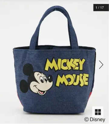 [미사용 새상품] Mickey/USA 토트백 RODEOCROWNS