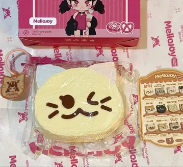 Mellojoy 스퀴즈 토스트 파스텔 귀 고양이 DIY jojo