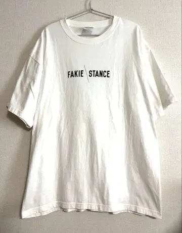 FAKIE/STANCE 페이키 스탠스 로고 티셔츠 빅 사이즈