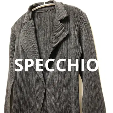 SPECCHIO 스페치오 플리츠 셔틀 플리츠 자켓 겉옷