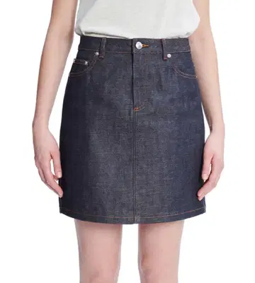 A.P.C 데님 스커트