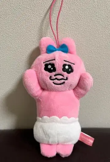 핑크 토끼 캐릭터 봉제 인형