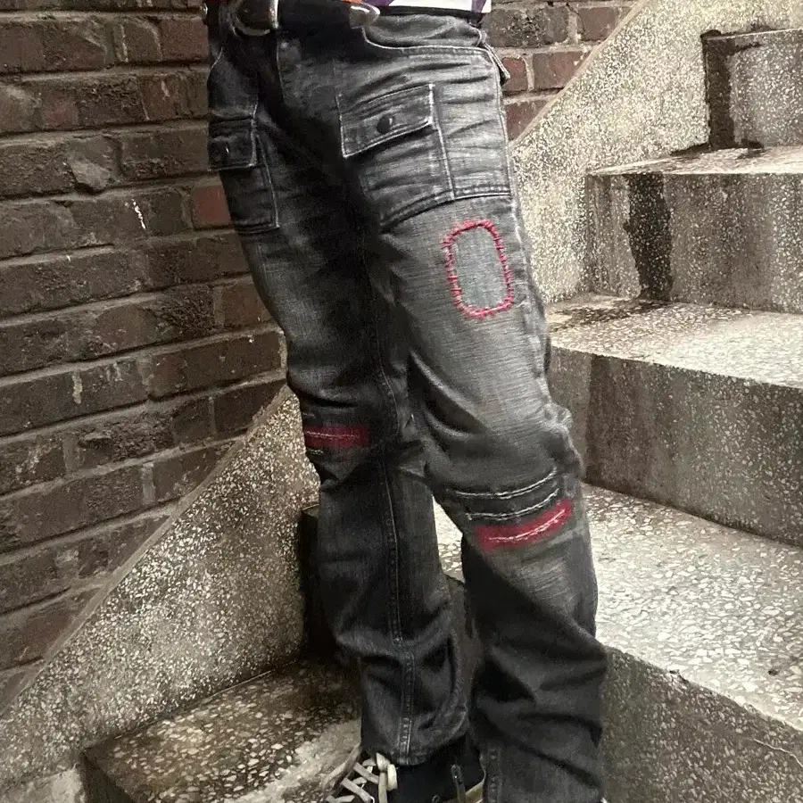 Rare 05ss numbernine nightcrawler jeans | Buy from Bunjang via