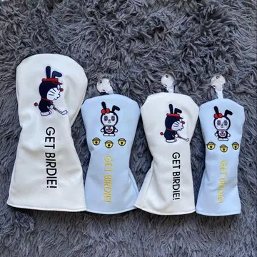 새상품 4세트 도라에몽+도라미 골프 클럽 골프헤드커버 135UT