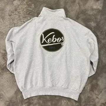 케보즈 keboz 한정판 하프 지퍼 트레이닝복 그레이 L