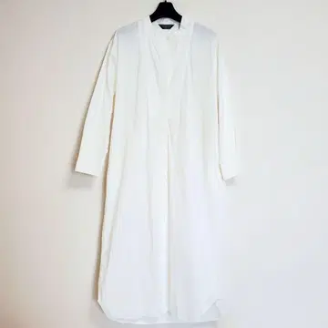 노카라 롱 셔츠 원피스