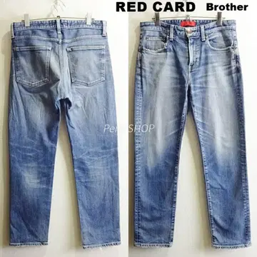 레드카드 Brother 테이퍼드 데님 [ M ] 스트레치 남청 일본제
