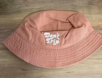 Don't Trip Bucket Hat Brick Canvas 햇