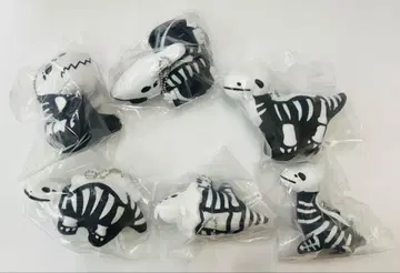 가챠가챠 공룡 봉제 인형 화석 버전