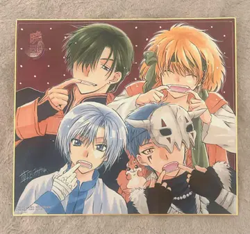 새벽의 연화 DVDBOX 구매 혜택 애니메이트 색지