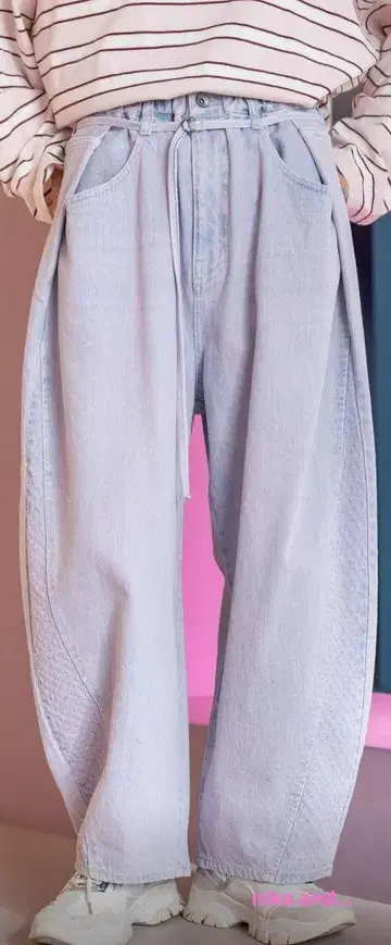 niko and - [ NKJ ] BELT BARREL DENIM