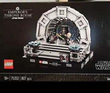LEGO 스타 워즈 황제의 옥좌의 방 디오라마 새상품 75352