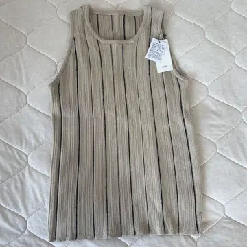 ENC stripe american 스트라이프 아메스리 니트 탱크탑
