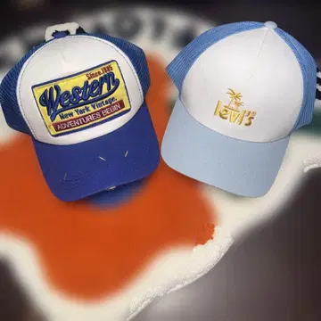 LEVI'S 캡 블루