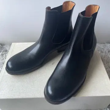 [미사용급]  forme ff-84 사이드 고어 부츠 사이즈 3.5 블랙