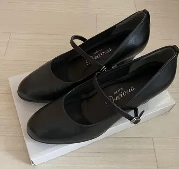 검정 펌프스 24.5 (힐 5cm)
