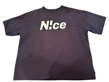 N!ce Tee (NAVY) 로고 티셔츠 나이스 샵
