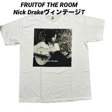 FRUIT OF THE ROOM 닉 드레이크 빈티지T 화이트 XL