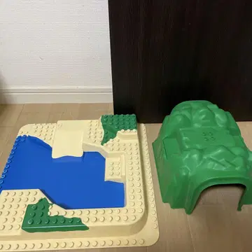 LEGO 듀플로 입체 기초판 터널 설산 절판