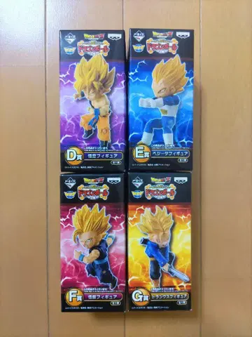 제일복권 월드 컬렉터블 피규어 드래곤볼 Z편 드래곤볼 WCF