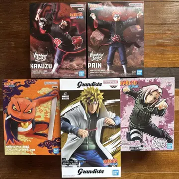 NARUTO 나루토 피규어 5개 세트 미개봉 새상품