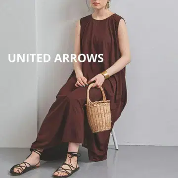 UNITED ARROWS WEB 한정판 A라인 맥시 원피스 애로우즈