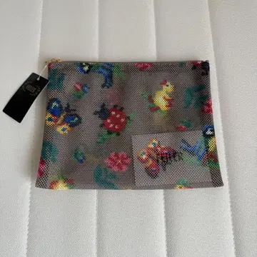 FEILER 페일러 메쉬 파우치 M 베이지