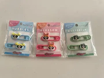 파워퍼프걸스 클립 3세트
