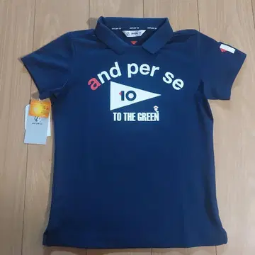 and per se 네이비 피케 셔츠 택 포함 새상품
