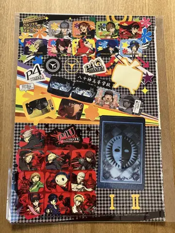 108 페르소나4 데코레이션 스티커 씰